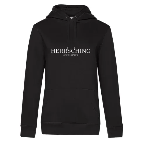 Herrsching Koordinaten Hoodie Frauen Queen Hooded
