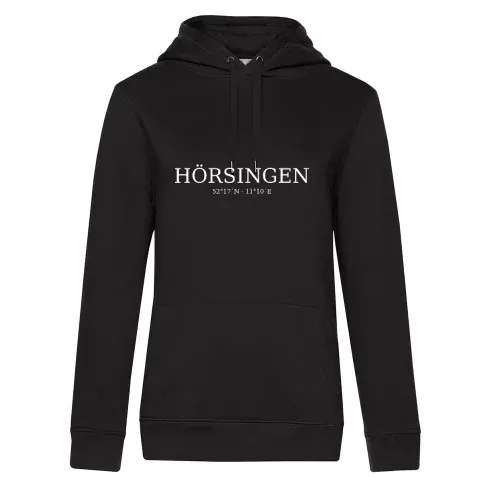 Hörsingen Koordinaten Frauen Hoodie Hörsingen Koordinaten Hoodie