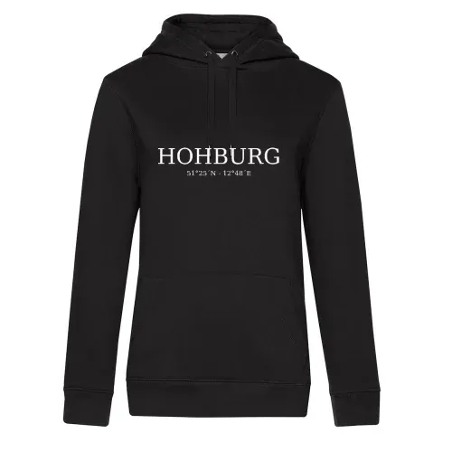 Hohburg Koordinaten Hoodie Frauen Queen Hooded
