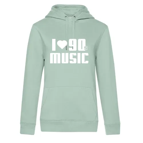 I Love 90s Music Hoodie