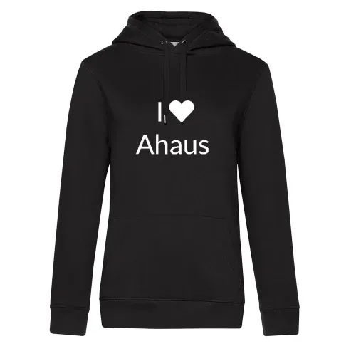I Love Ahaus Hoodie Frauen Queen Hooded