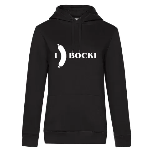 I Love Bockwurst Frauen Hoodie