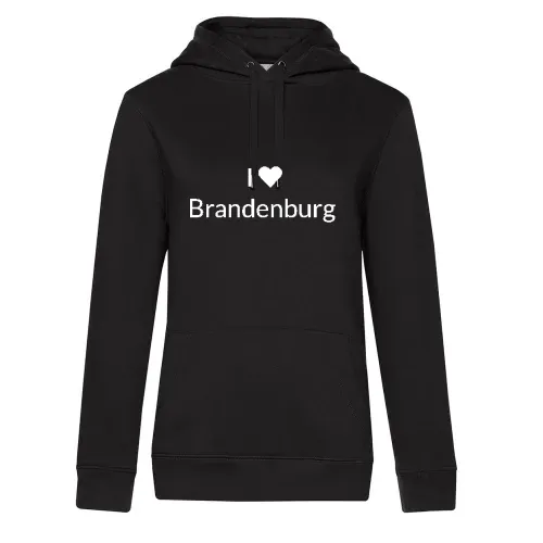 I Love Brandenburg Hoodie Frauen Queen Hooded