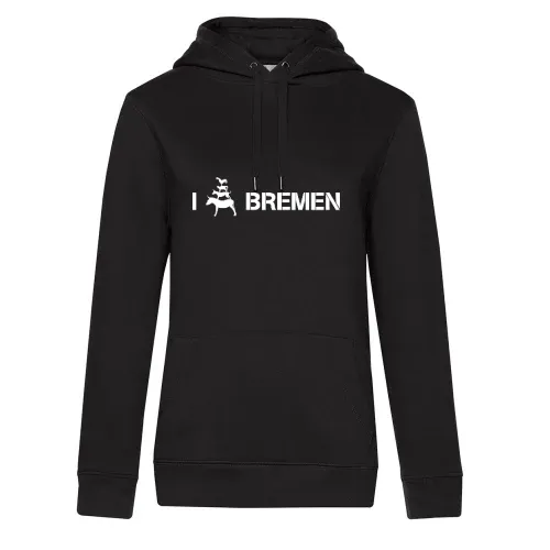 I Love Bremer Stadtmusikanten Frauen Hoodie