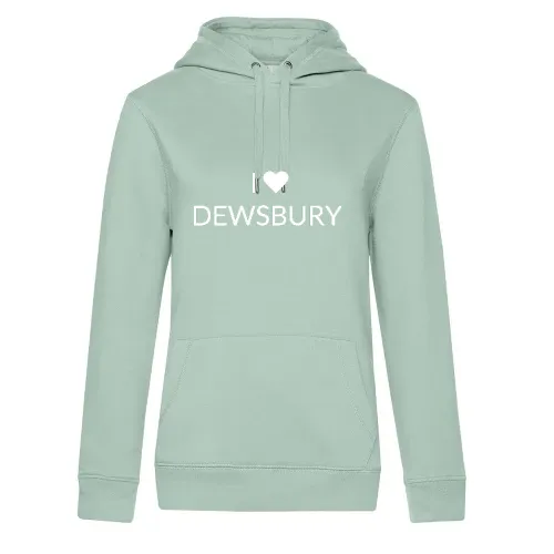 I Love DEWSBURY Hoodie Frauen Queen Hooded