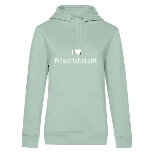 I Love Friedrichstadt Hoodie Frauen Queen Hooded