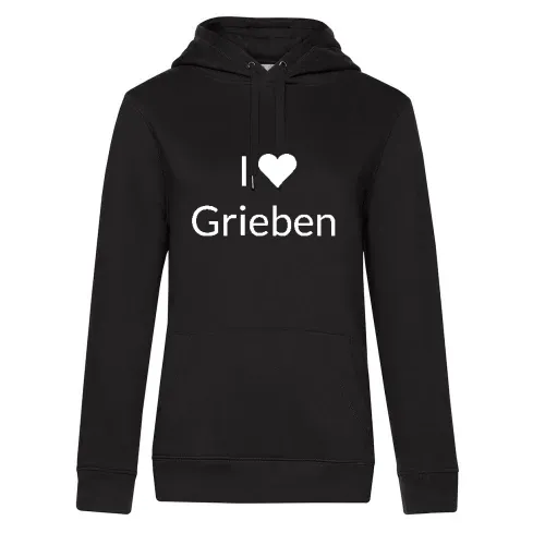 I Love Grieben Hoodie Frauen Queen Hooded