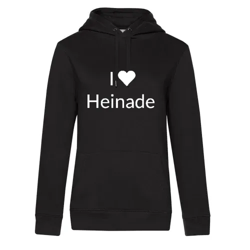 I Love Heinade Hoodie Frauen Queen Hooded