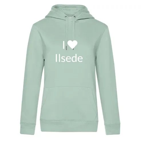 I Love Ilsede Hoodie Frauen Queen Hooded