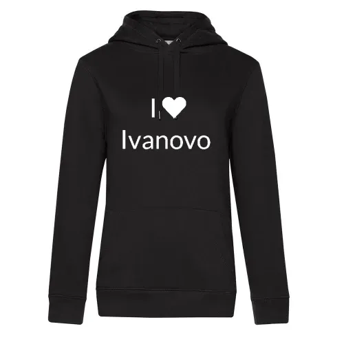 I Love Ivanovo Frauen Hoodie I Love Ivanovo Hoodie