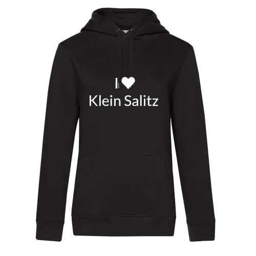 I Love Klein Salitz Hoodie Frauen Queen Hooded
