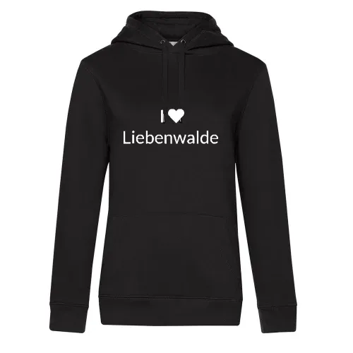 I Love Liebenwalde Hoodie Frauen Queen Hooded