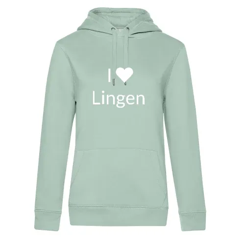 I Love Lingen Hoodie Frauen Queen Hooded