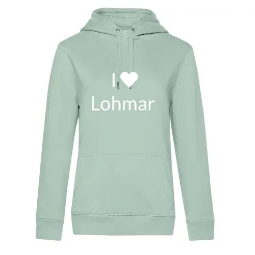 I Love Lohmar Hoodie Frauen Queen Hooded