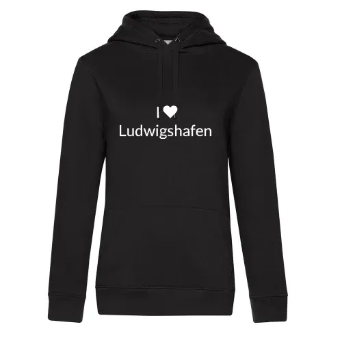 I Love Ludwigshafen Frauen Hoodie I Love Ludwigshafen Hoodie