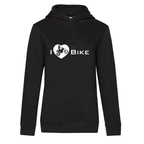 I Love my Enduro Bike Frauen Hoodie I Love my Enduro Bike Hoodie