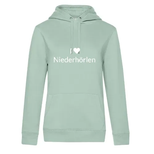 I Love Niederhörlen Hoodie Frauen Queen Hooded