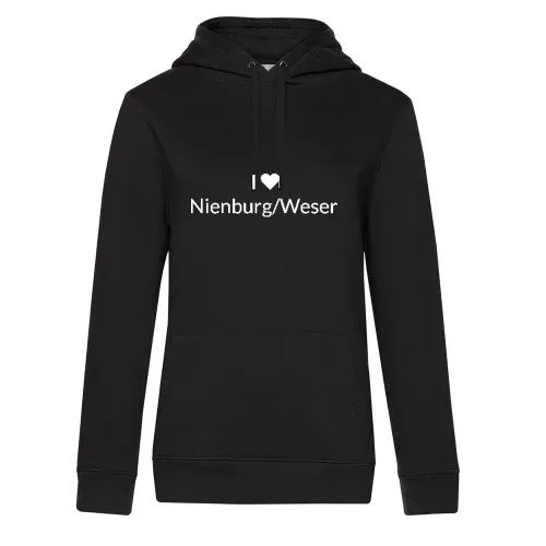 I Love Nienburg/Weser Hoodie Frauen Queen Hooded