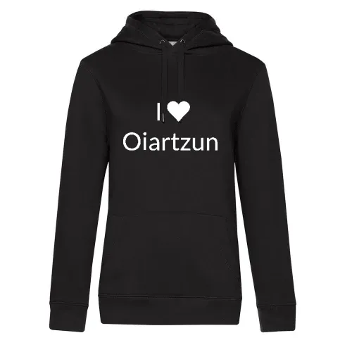 I Love Oiartzun Hoodie Frauen Queen Hooded