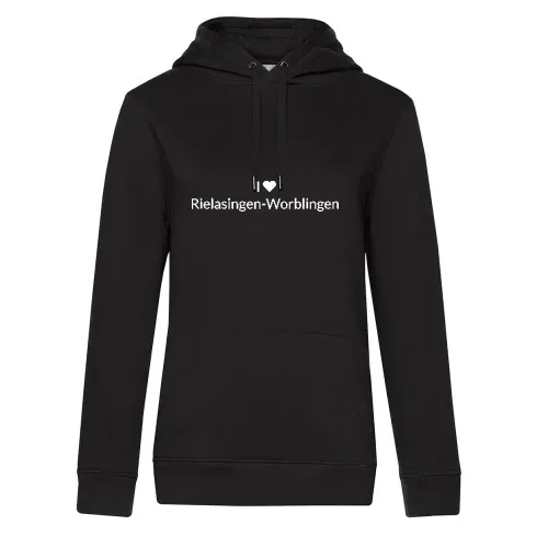I Love Rielasingen-Worblingen Hoodie Frauen Queen Hooded