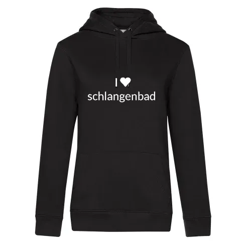 I Love schlangenbad Hoodie Frauen Queen Hooded