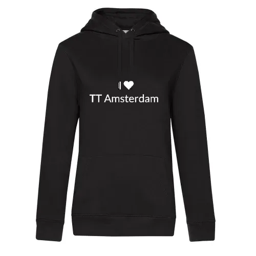 I Love TT Amsterdam  Hoodie Frauen Queen Hooded