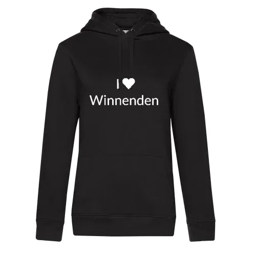 I Love Winnenden Hoodie Frauen Queen Hooded