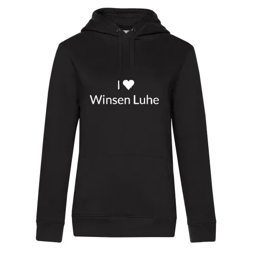 I Love Winsen Luhe Hoodie Frauen Queen Hooded