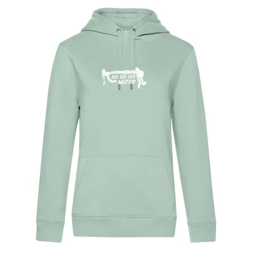 Ich Bin Der Motor Rennrad Cyclocross Lenker Motiv Hoodie Frauen Queen Hooded