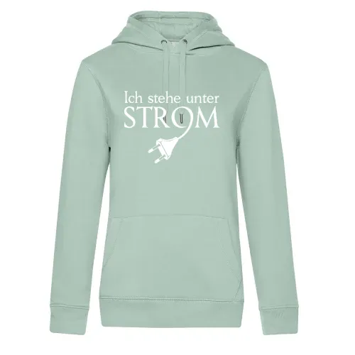 Ich stehe unter Strom - Stecker Shirt Frauen Hoodie