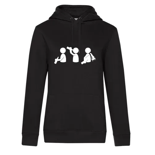 Icons Saufen Frauen Hoodie