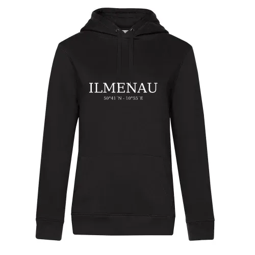 Ilmenau Koordinaten Hoodie Frauen Queen Hooded