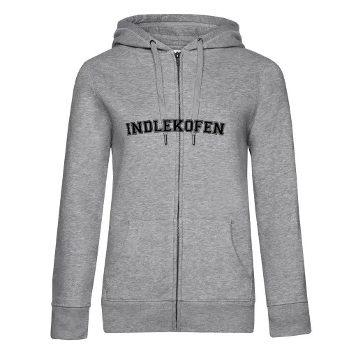Indlekofen Hoodie Frauen Queen Zipped