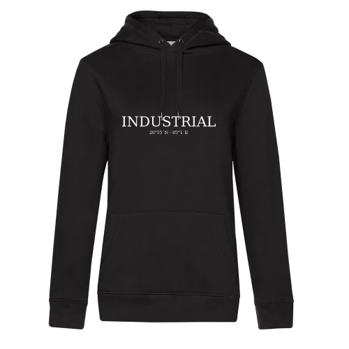 Industrial Koordinaten Hoodie