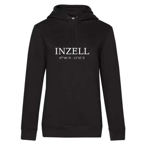 Inzell Koordinaten Hoodie Frauen Queen Hooded
