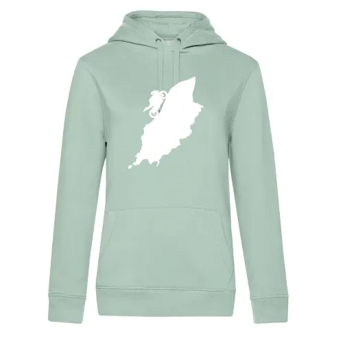 Isle of Man Hoodie Frauen Queen Hooded