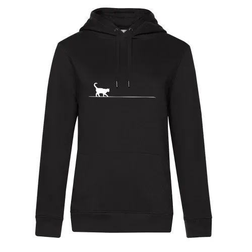 Katzengang Frauen Hoodie