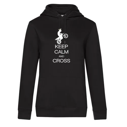 keep calm and cross Hoodie