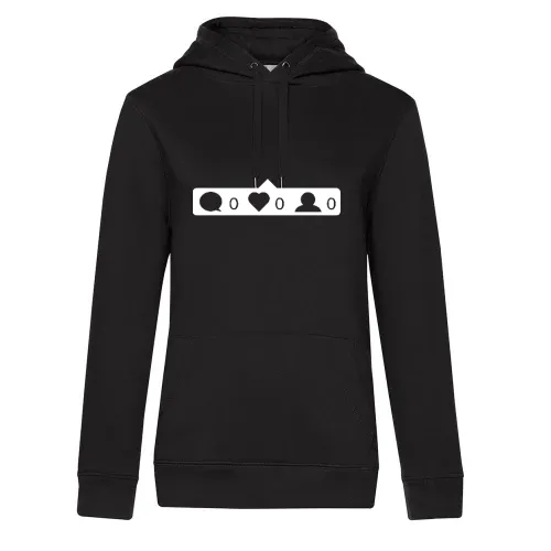 kein sozialen Kontakte Frauen Hoodie