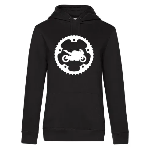 Kettenblatt Motorrad Hoodie