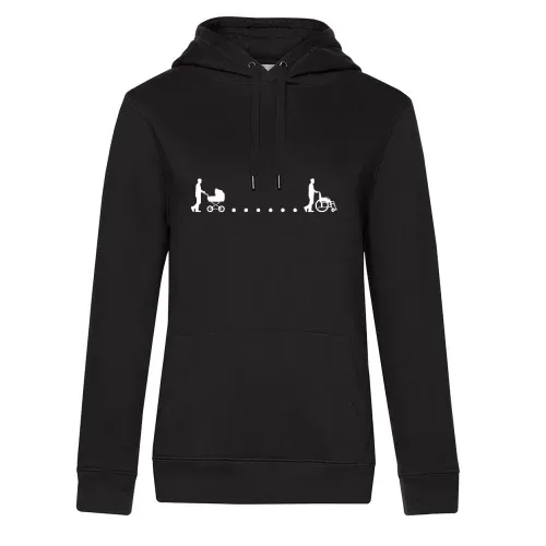 Kinderwagen zum Rollstuhl Hoodie