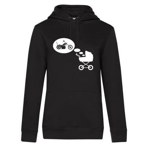 Kinderwagentraum Chopper Frauen Hoodie Kinderwagentraum Chopper Hoodie