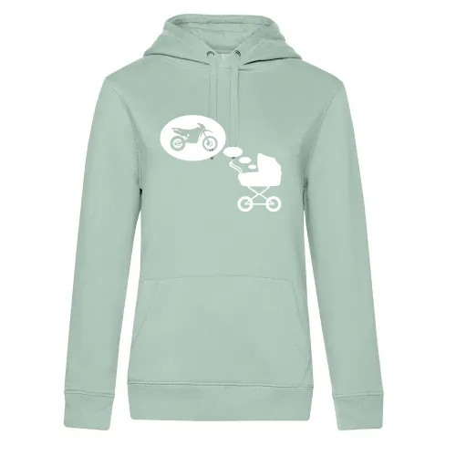 Kinderwagentraum Enduro Frauen Hoodie Kinderwagentraum Enduro Hoodie