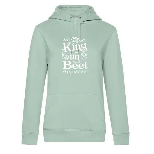 King im Beet - Lustiger Gärtner Gärtnern Spruch Hoodie