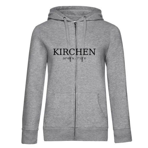 Kirchen Koordinaten Frauen Hoodie