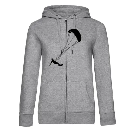 Kiten Kitesurfen Frauen Hoodie