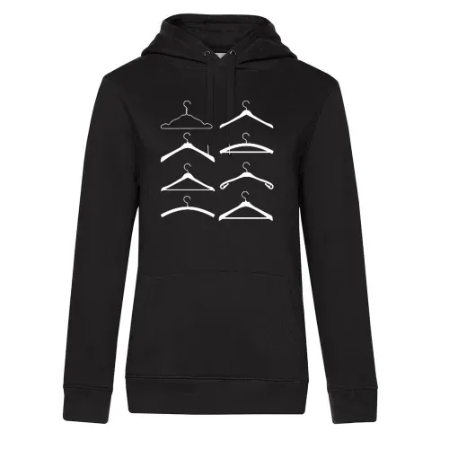 Kleiderbügel Arten Frauen Hoodie