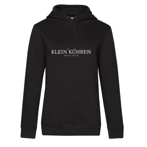 Klein Kühren Koordinaten Hoodie Frauen Queen Hooded