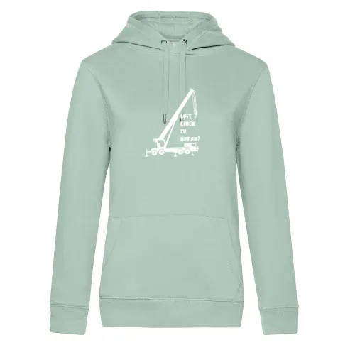 Kran Kranbediener Kranfahrer Lust einen zu heben? Hoodie