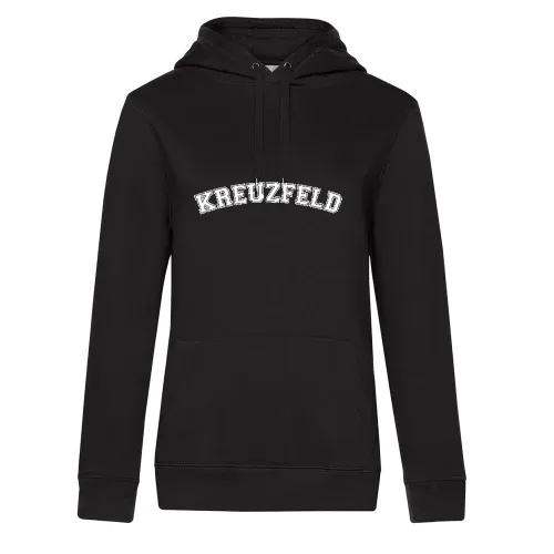 Kreuzfeld Hoodie Frauen Queen Hooded